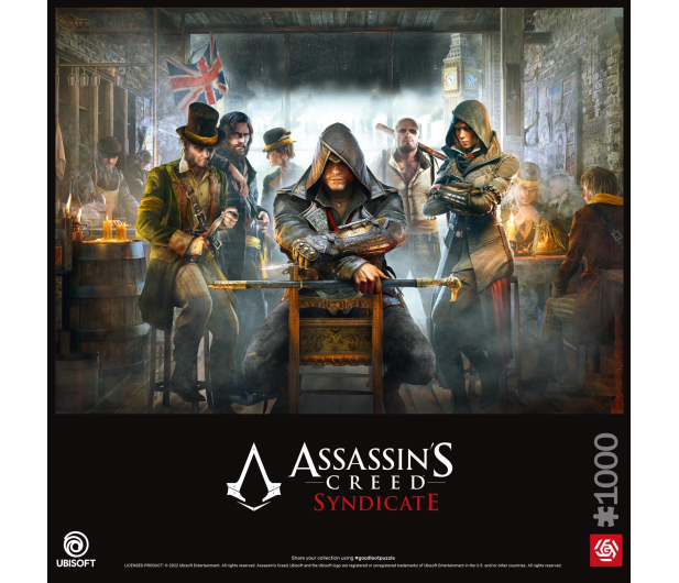 Merch Assassin's Creed Syndicate: The Tavern Puzzles 1000 - 1068679 - zdjęcie 4